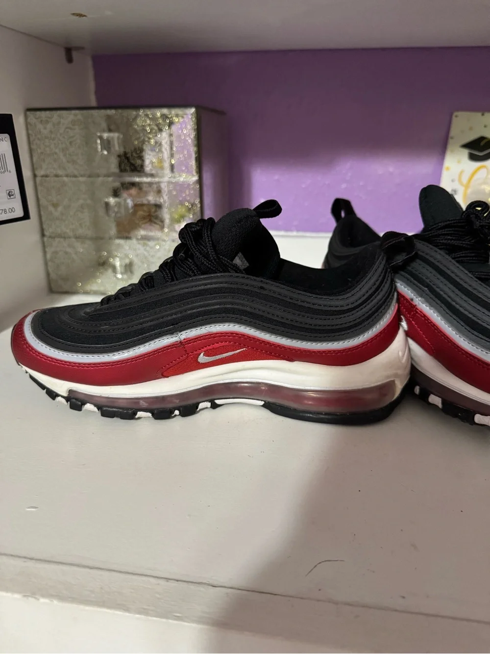 Nike Men’s Air Max 97 - Black/Red